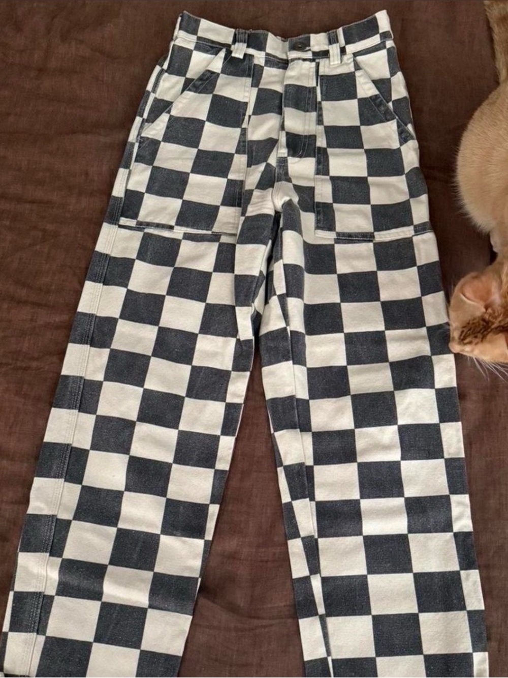 P&Co Service Fatigues - Black & White Check